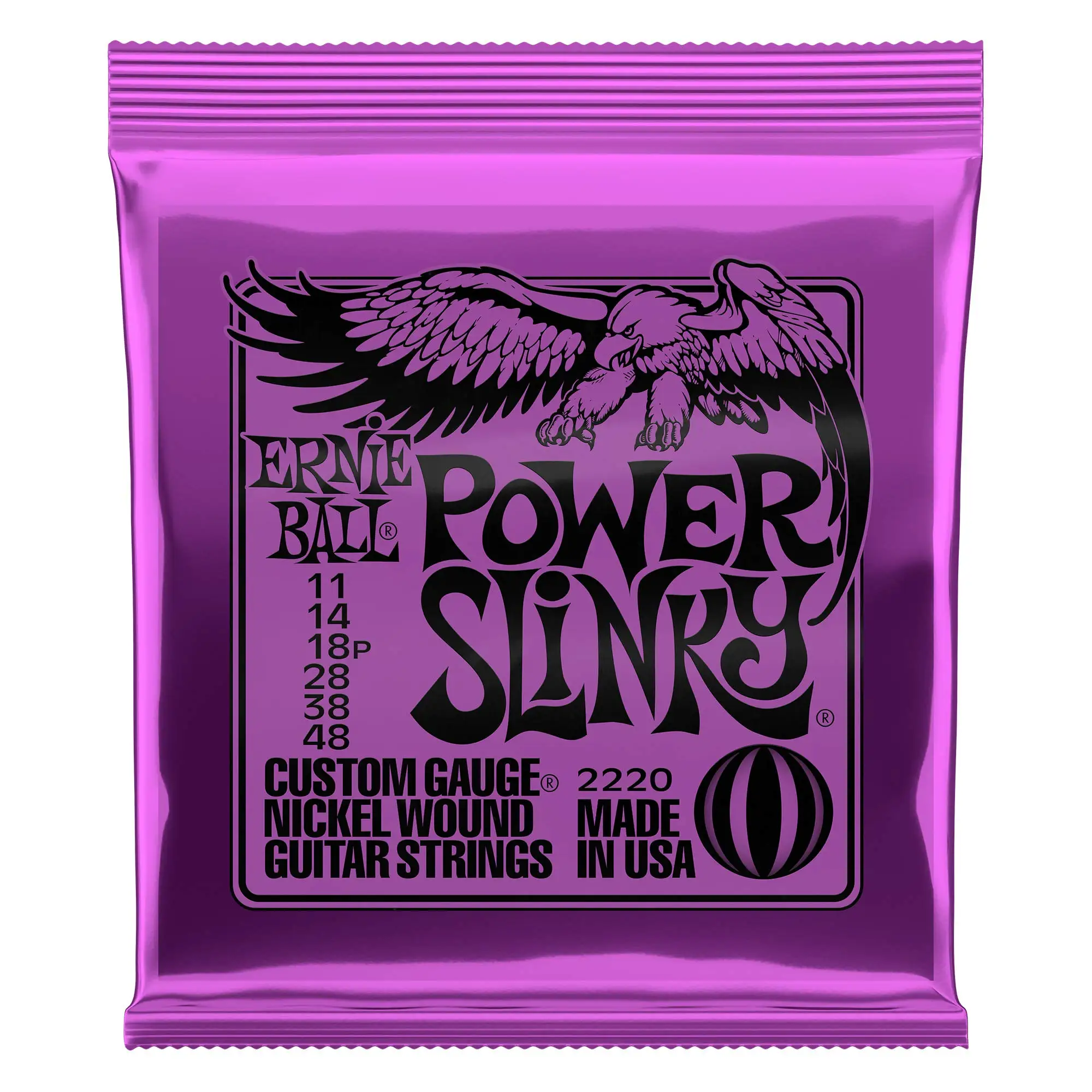Power slinky с никелевой обмоткой
