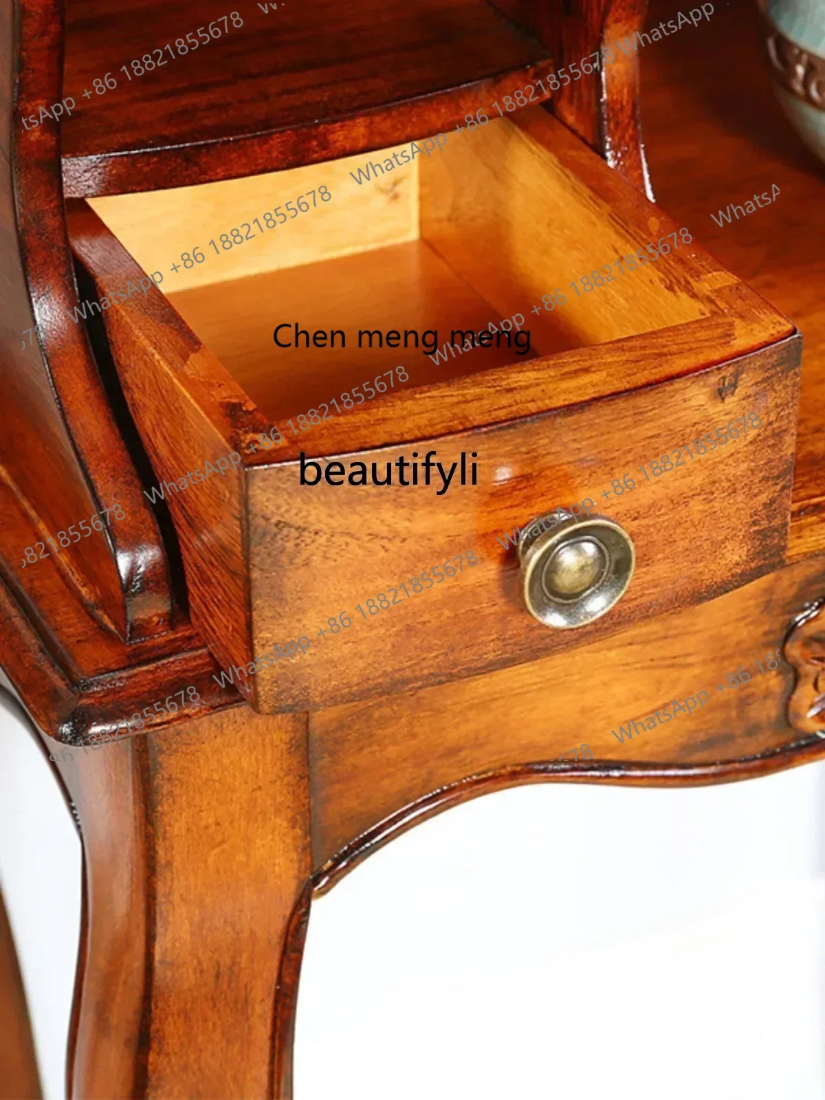 D178 y угловой стол из цельного дерева в американском стиле - Фотография_5