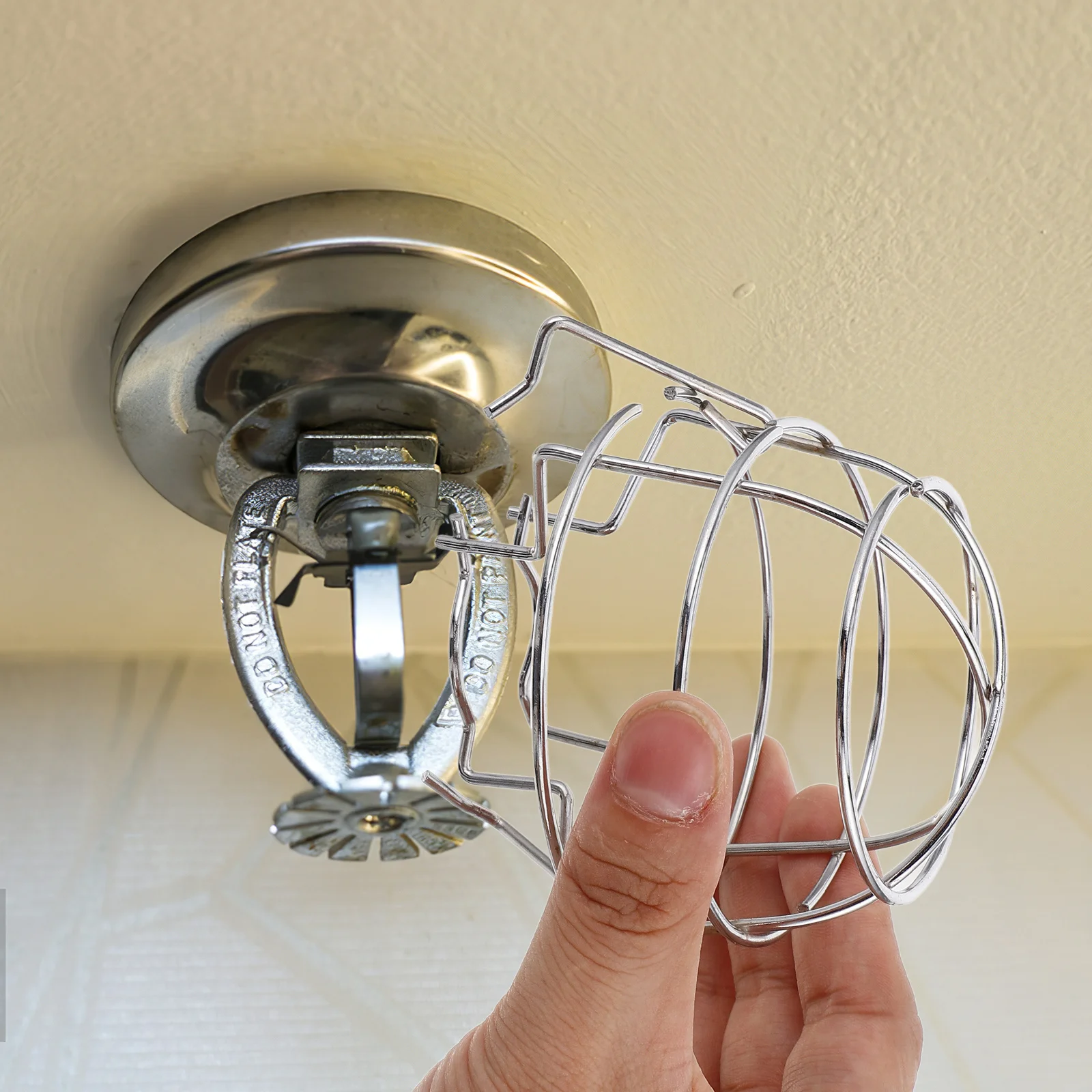 Металлическая крышка пожарного спринклера - Фотография_4