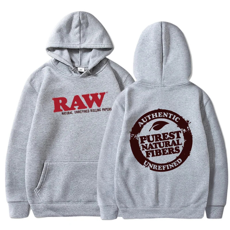 Raw модная толстовка с капюшоном - Фотография_3