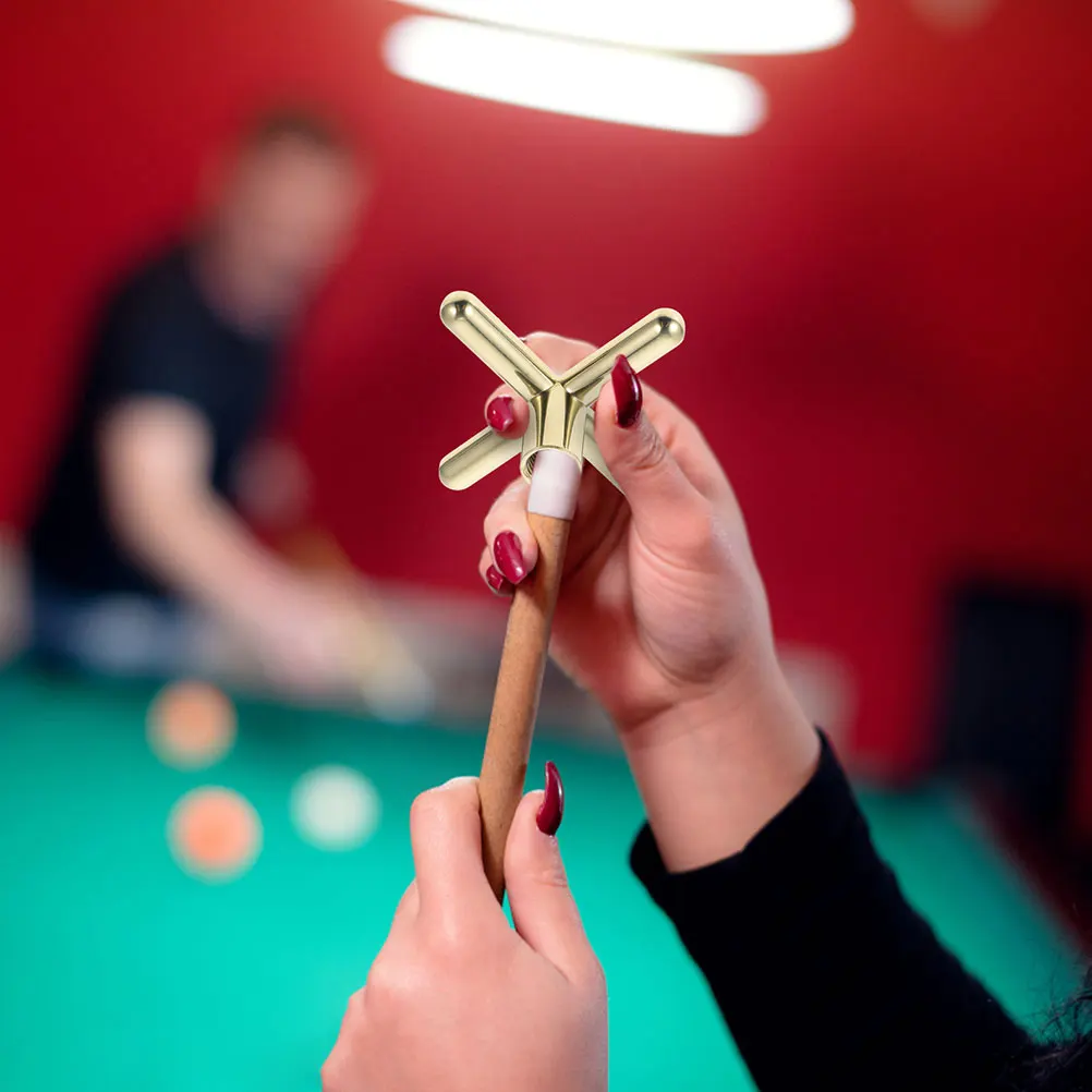 Металлическая клюшка для бильярда с высокой стабильностью