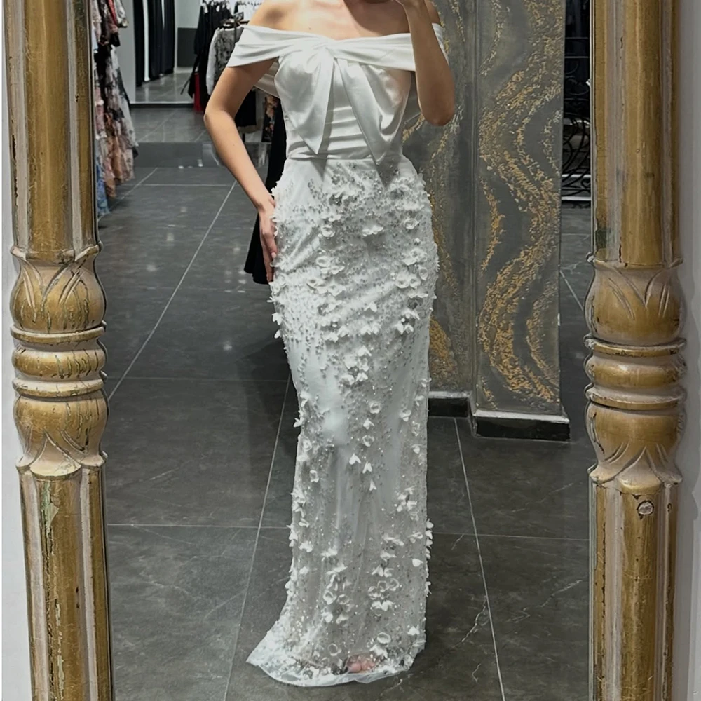 Прямые вечерние платья по индивидуальному заказу длиной до пола