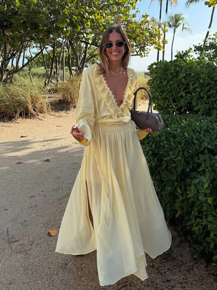 Hh женский элегантный костюм с юбкой - Фотография_2