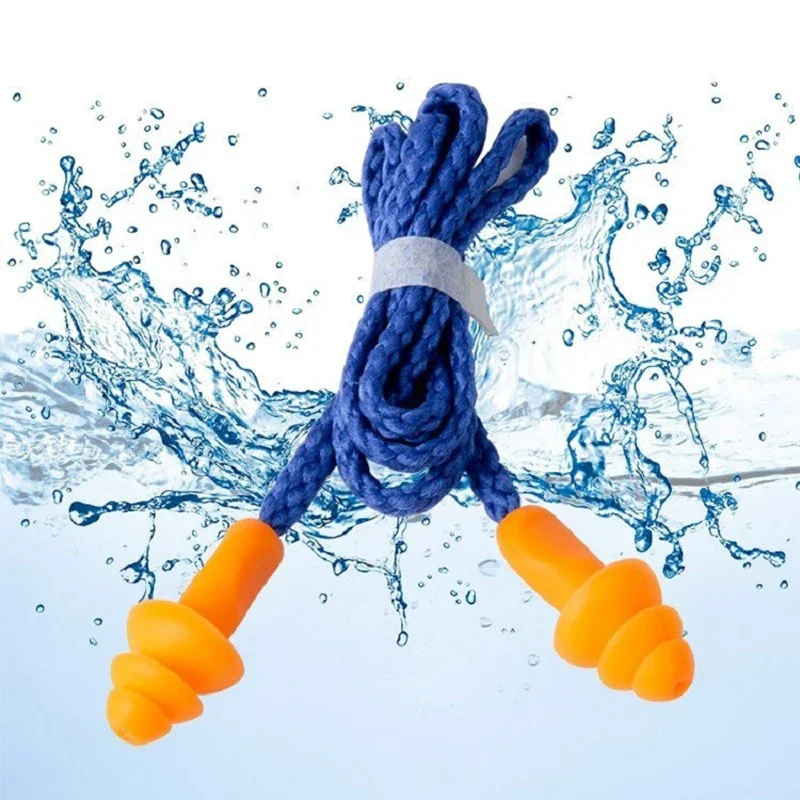 Мягкие силиконовые наушники на шнуре - Фотография_2