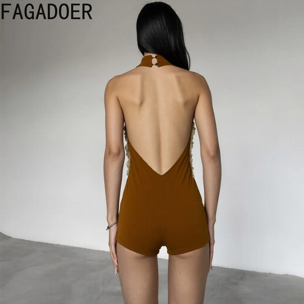 Fagadoer сексуальные меховые лоскутные - Фотография_4