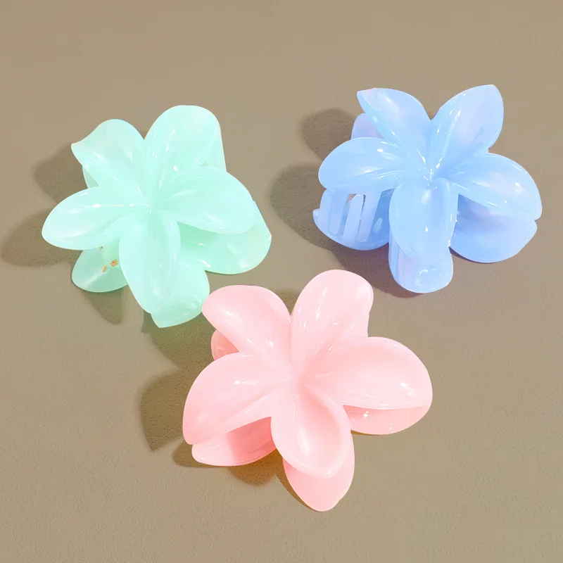 8 см женские пластиковые заколки - Фотография_6