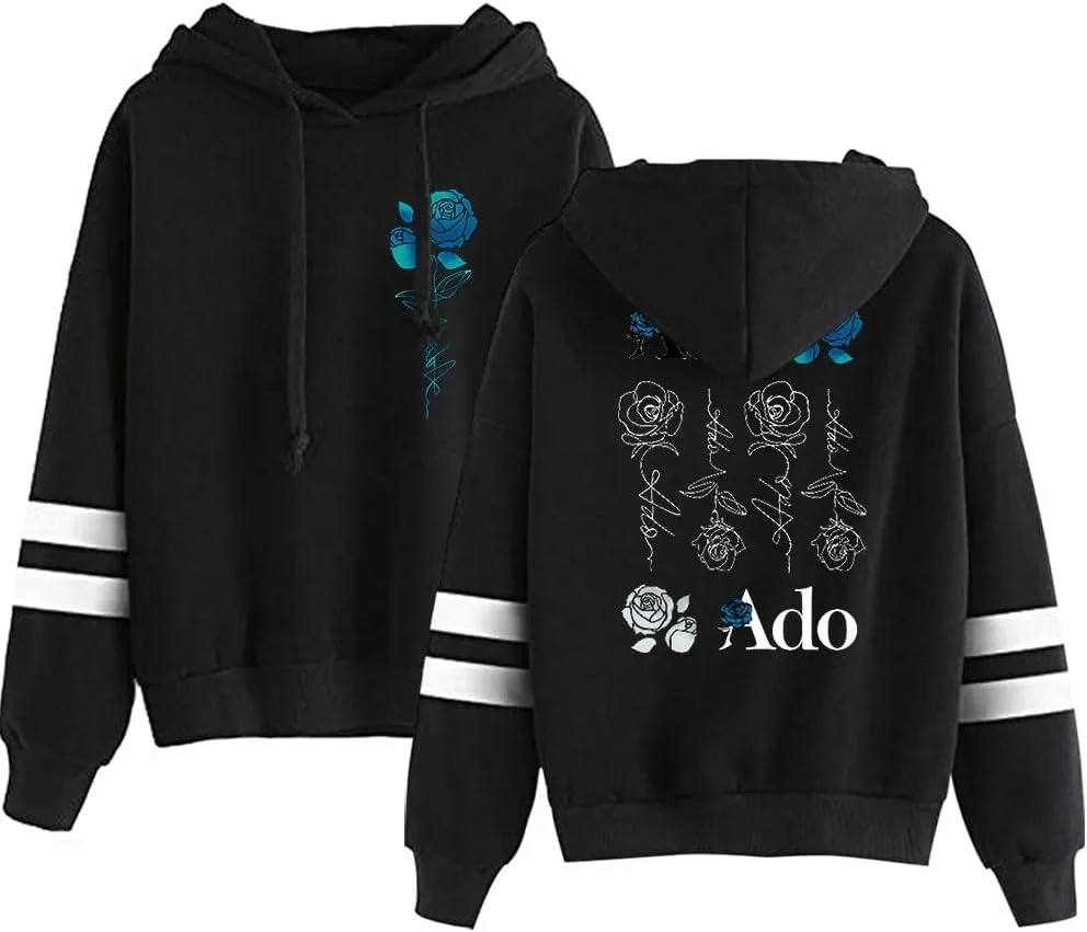 Толстовки с капюшоном ado hibana world tour 2025