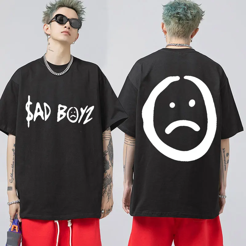 Футболка с принтом junior h sad boyz