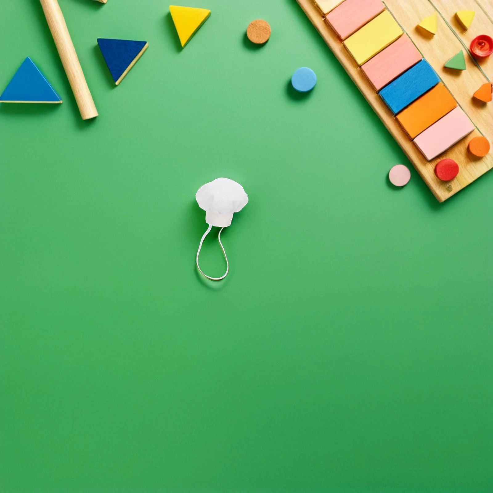 Украшение для белой шляпы для 10-15 см - Фотография_6