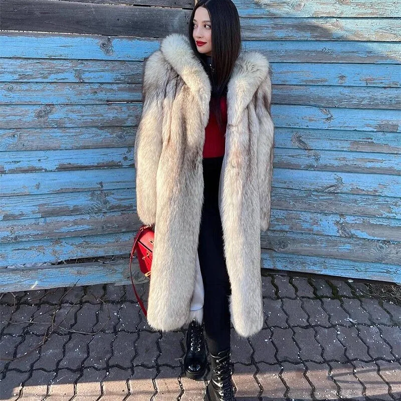 110 см роскошное женское длинное