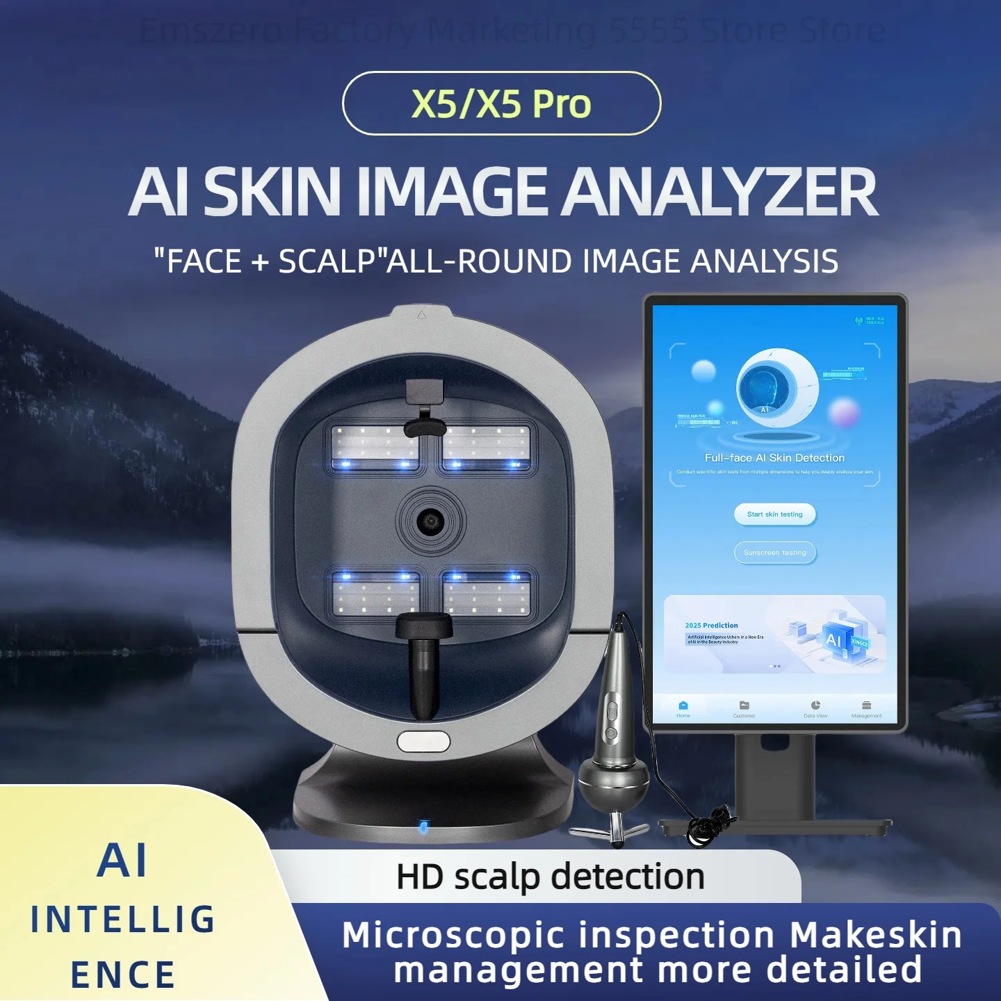 Усовершенствованный 3d-сканер кожи