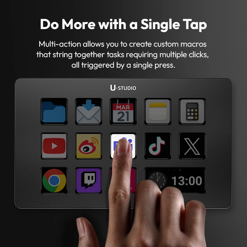 Контроллер потокового вещания ulanzi d200 - Фотография_5