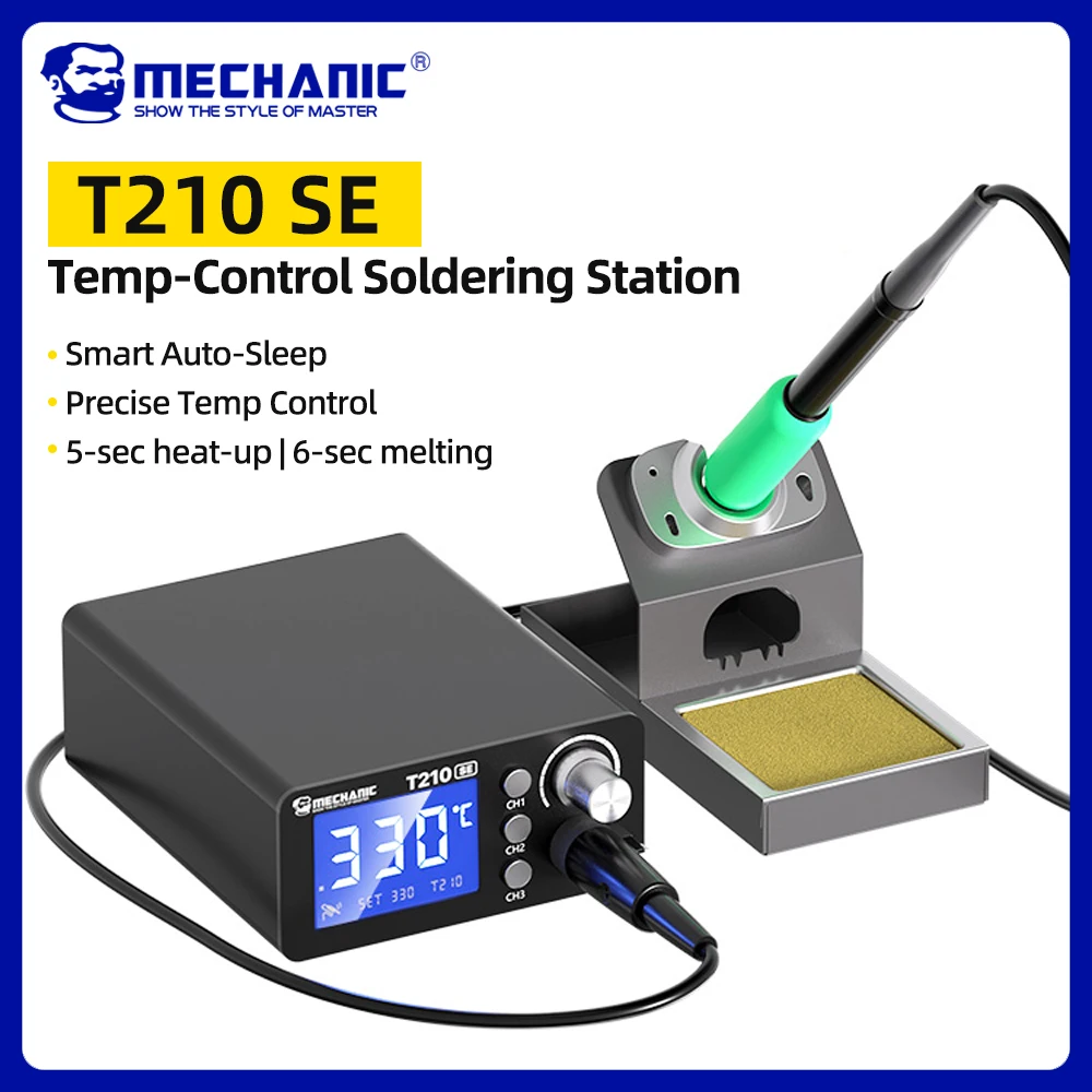 Mechanic t210 se умная паяльная
