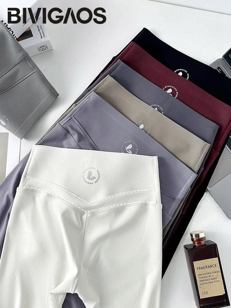 Bivigaos женские леггинсы с высокой - Фотография_6