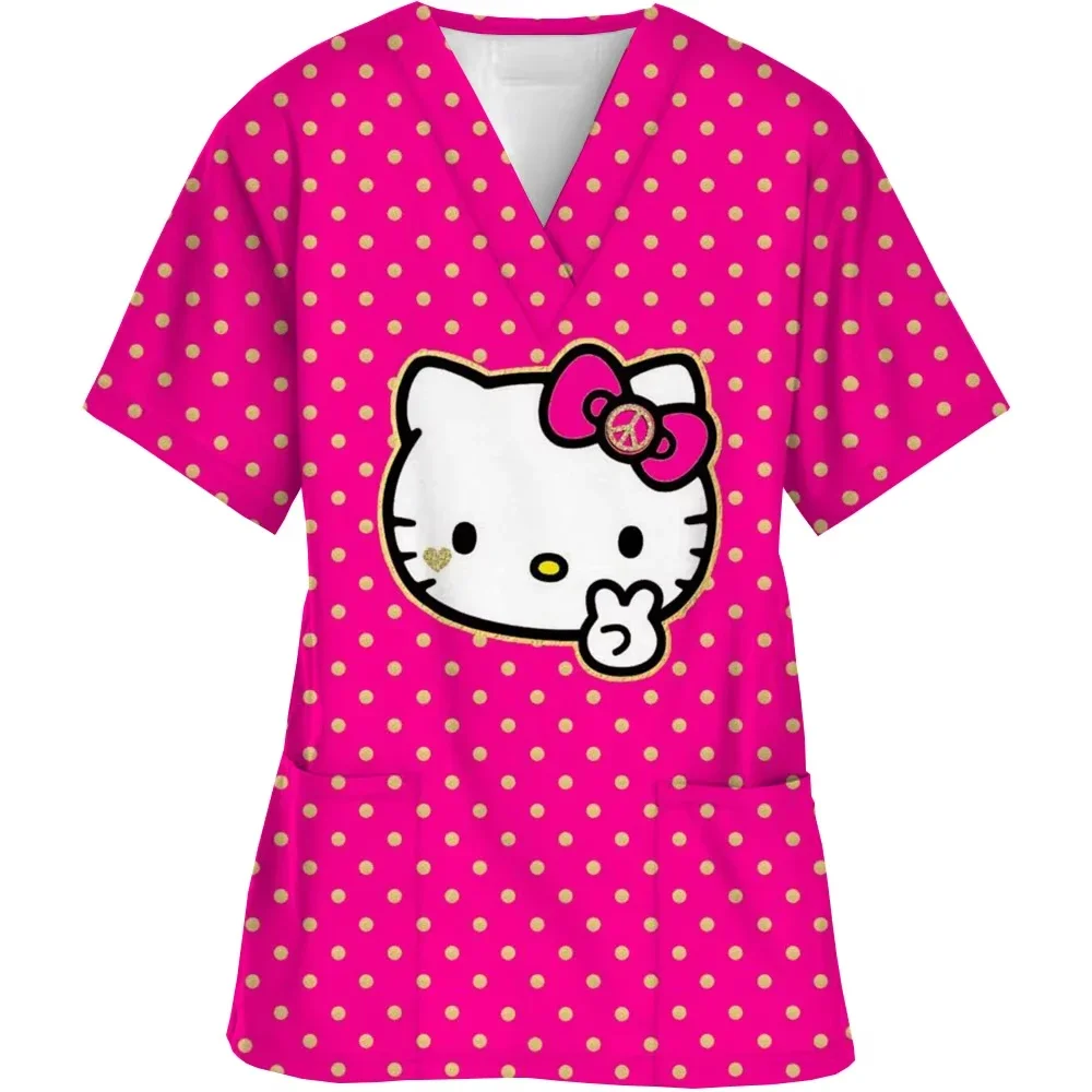 Женская униформа медсестры hello kitty - Фотография_3