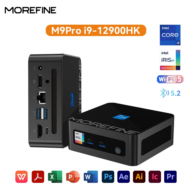 Morefine m9pro mini pc 12900hk