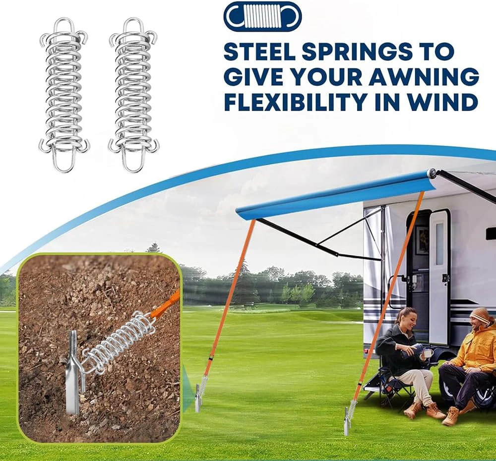 2-в-1 наборы ремешков для штормовых ремней для тентов thule fiamma - Фотография_3