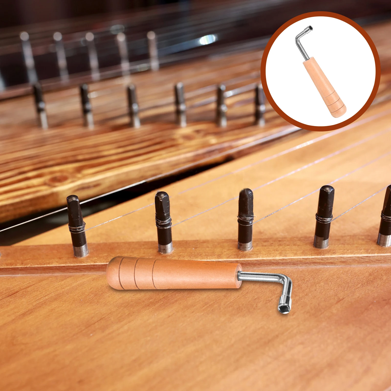 Инструмент для регулировки струн арфы-лиры - Фотография_3