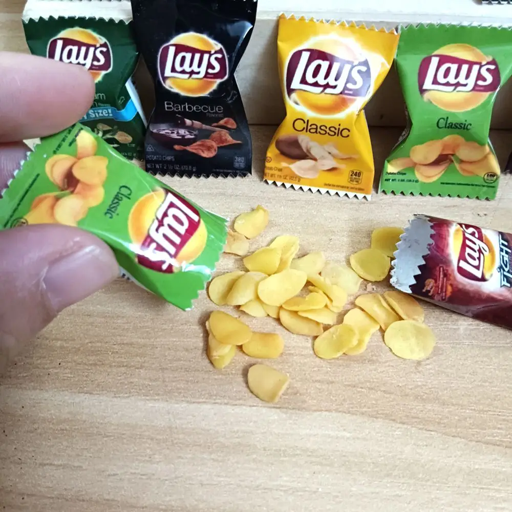 Новый 2 пакета с чипсами