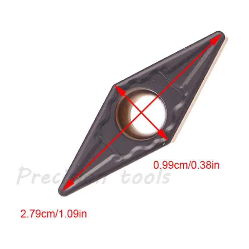 Двухцветная прорезная пластина vbmt160408-gm sp3200 - Фотография_3