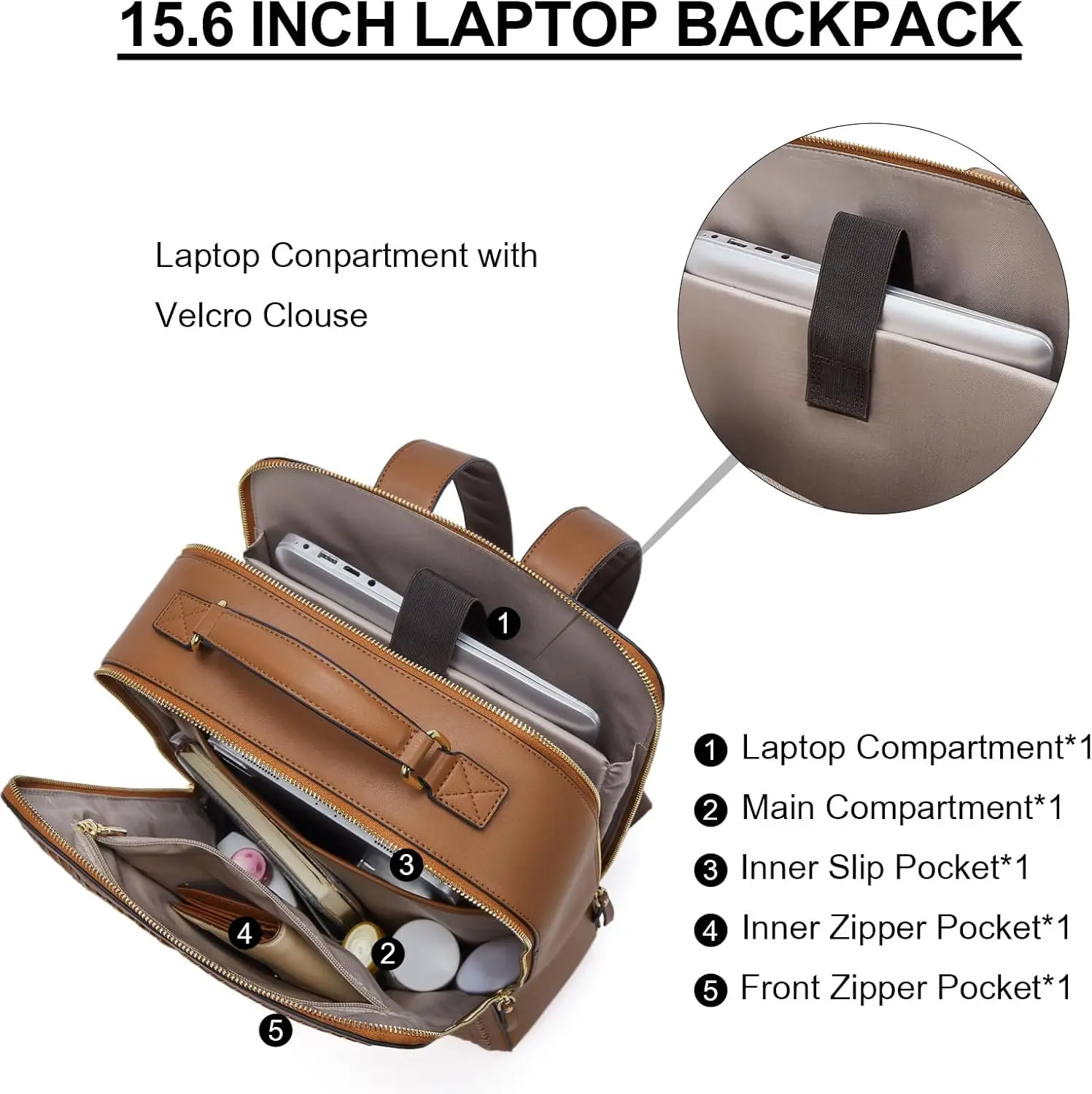 Кожаный рюкзак bostanten - Фотография_2