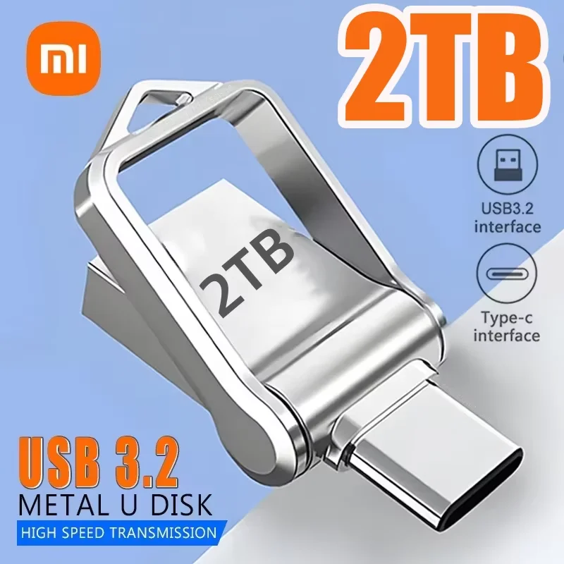 Металлическая флэш-накопитель xiaomi 2 тб usb 3