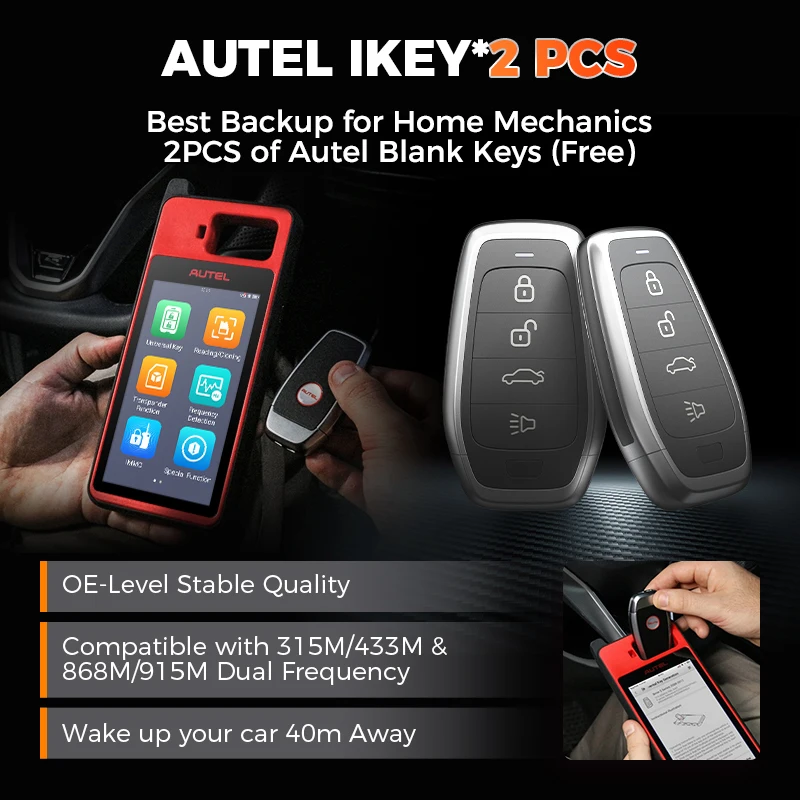 Autel maxiim km100 брелок для программиста - Фотография_5