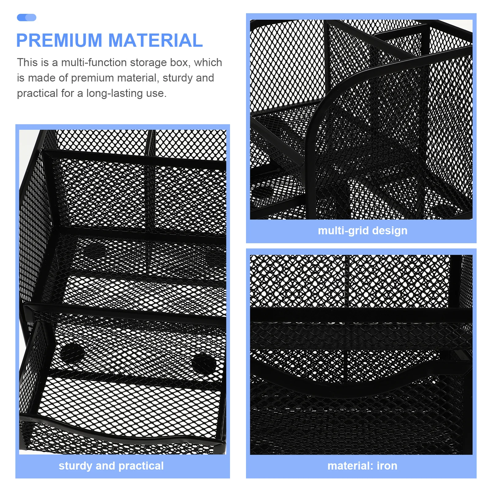 Металлический настольный органайзер - Фотография_3