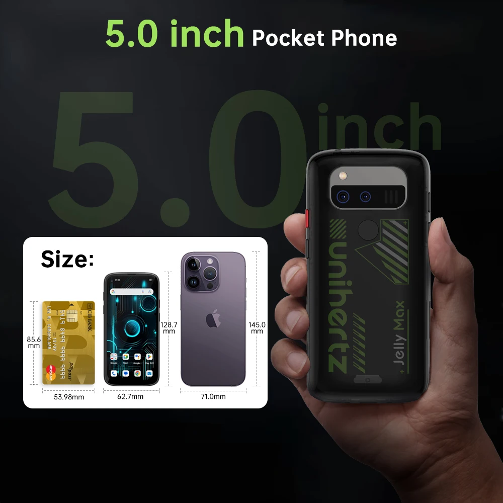 Мини-смартфон unihertz jelly max - Фотография_5