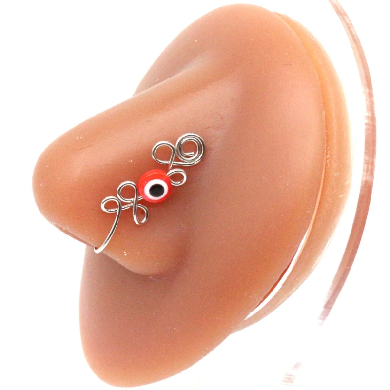 Спиральное кольцо для имитации сглаза - Фотография_3