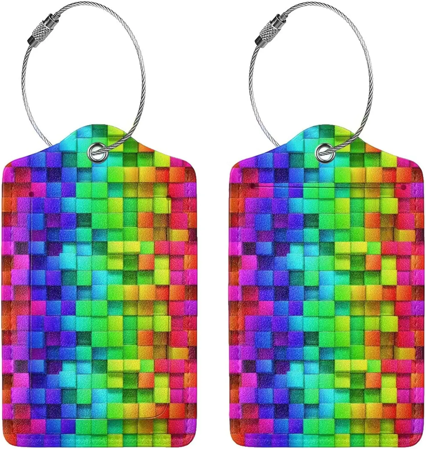 2-упаковка багажных бирок для путешествий - Фотография_4