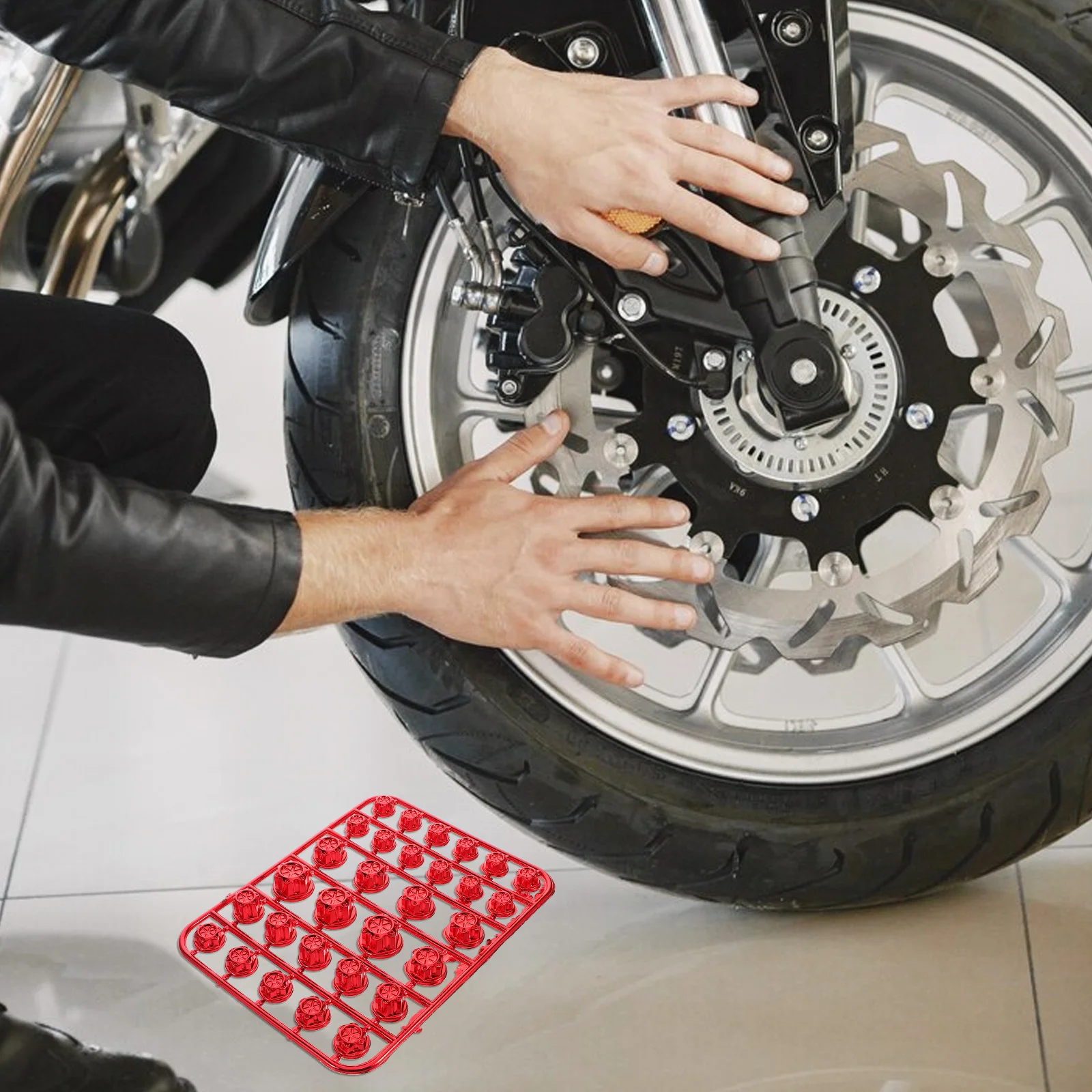 Модифицированные крышки с винтовыми крышками для мотоцикла - Фотография_2