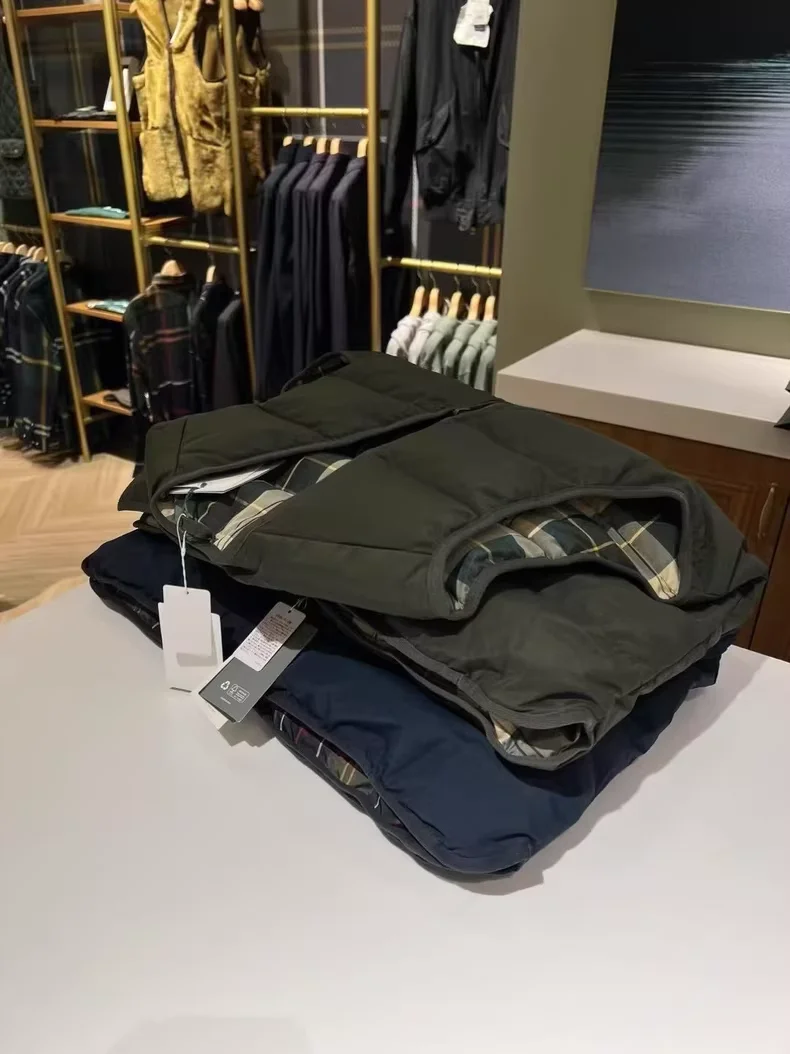 Свободный пуховый жилет barbour - Фотография_6
