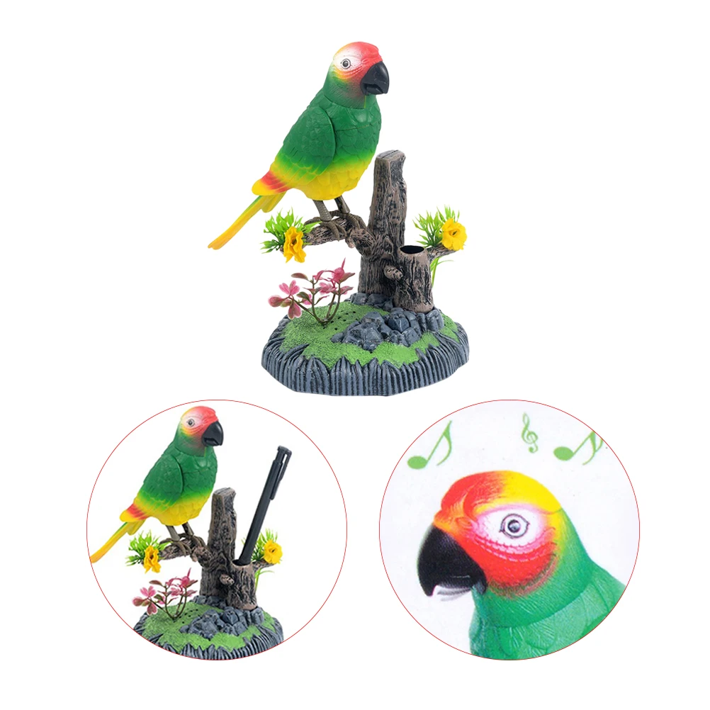Кипящая птица, активированный поющий попугай - Фотография_2