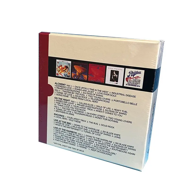 Новая коллекция музыкальных компакт-дисков heavy metal rock band