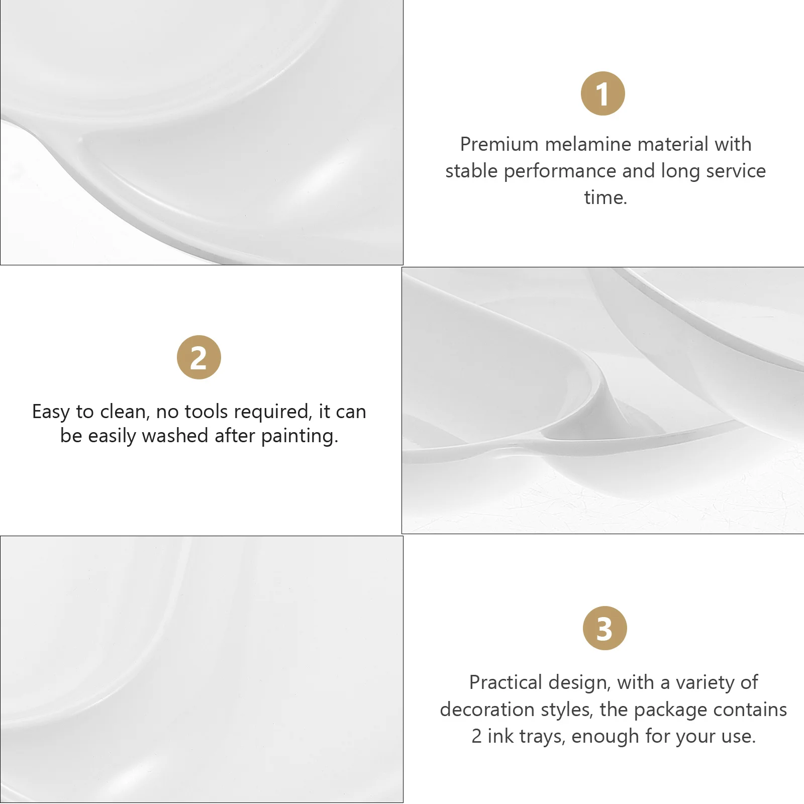 Лоток для акварельных красок tai ji