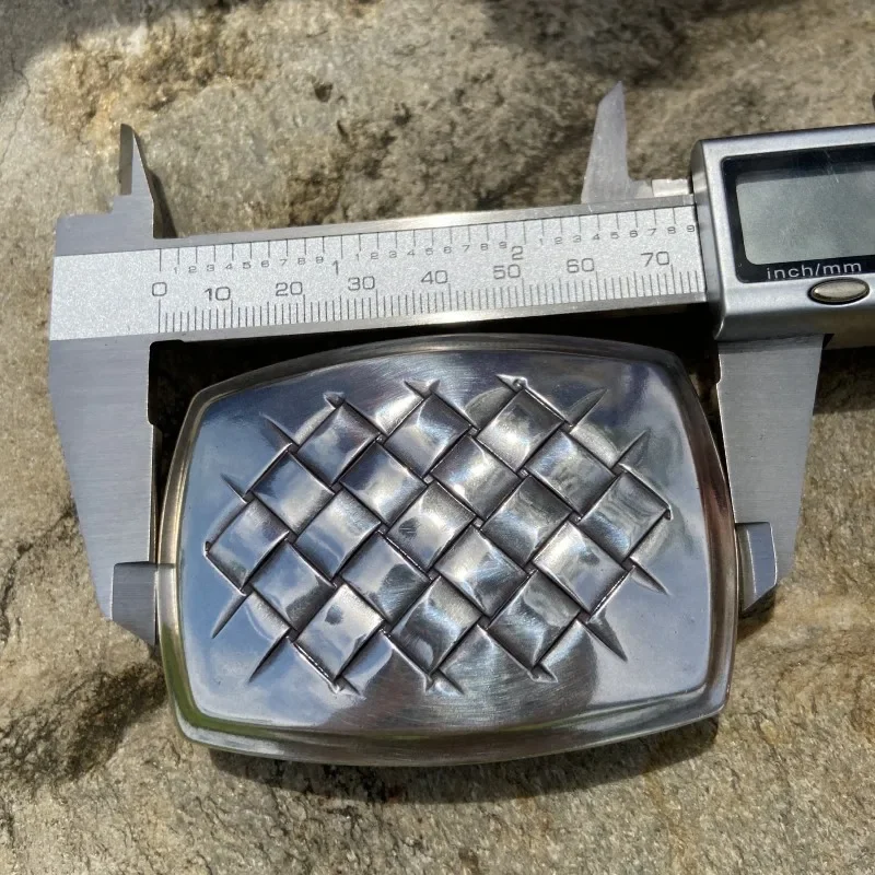Ковбойская металлическая тканая мужская пряжка из сплава - Фотография_5