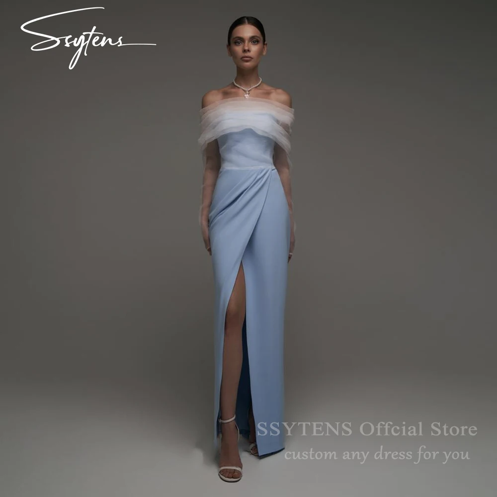 Ssytens небесно-голубые платья