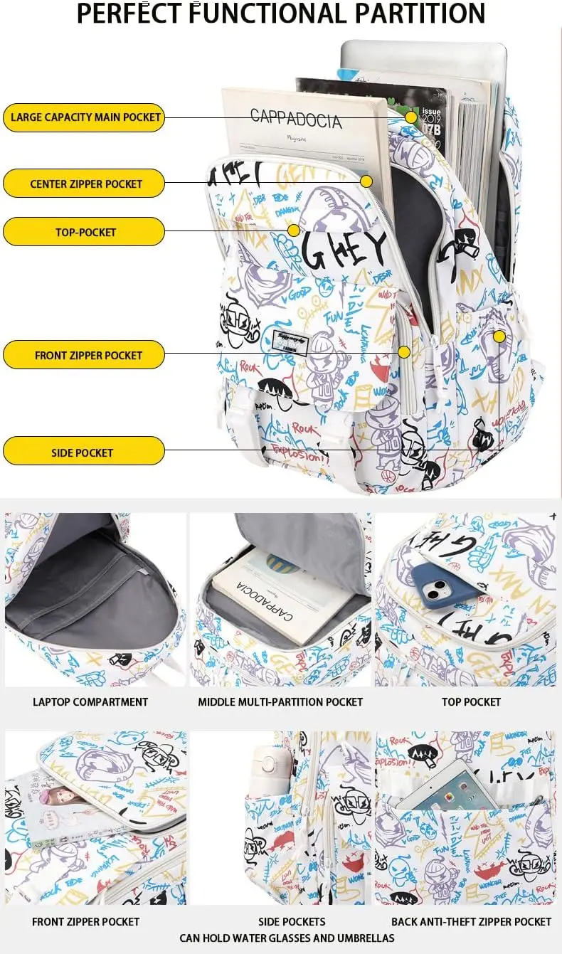 Школьный рюкзак для подростков - Фотография_6