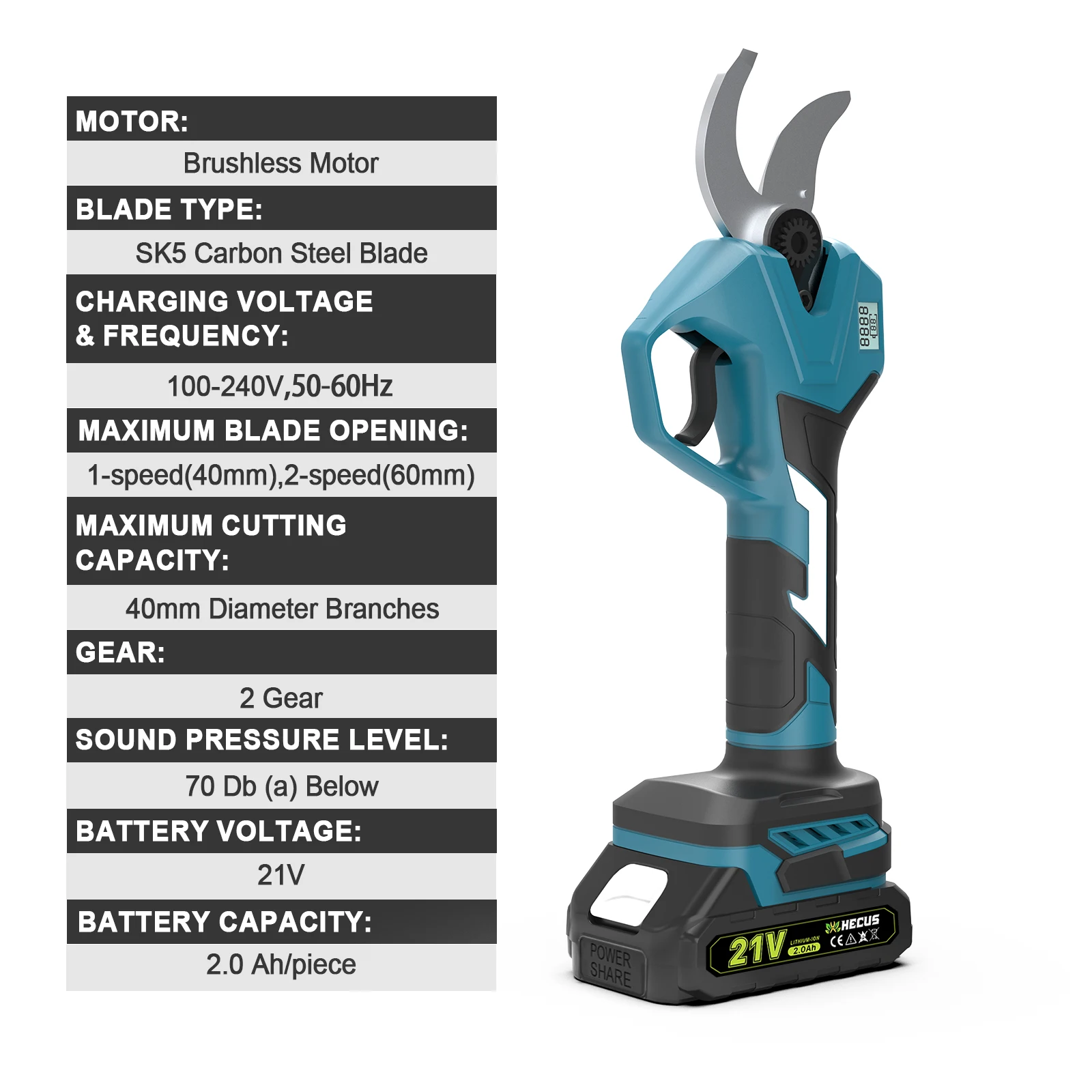 Gugd 40 мм бесщеточный электрический - Фотография_4