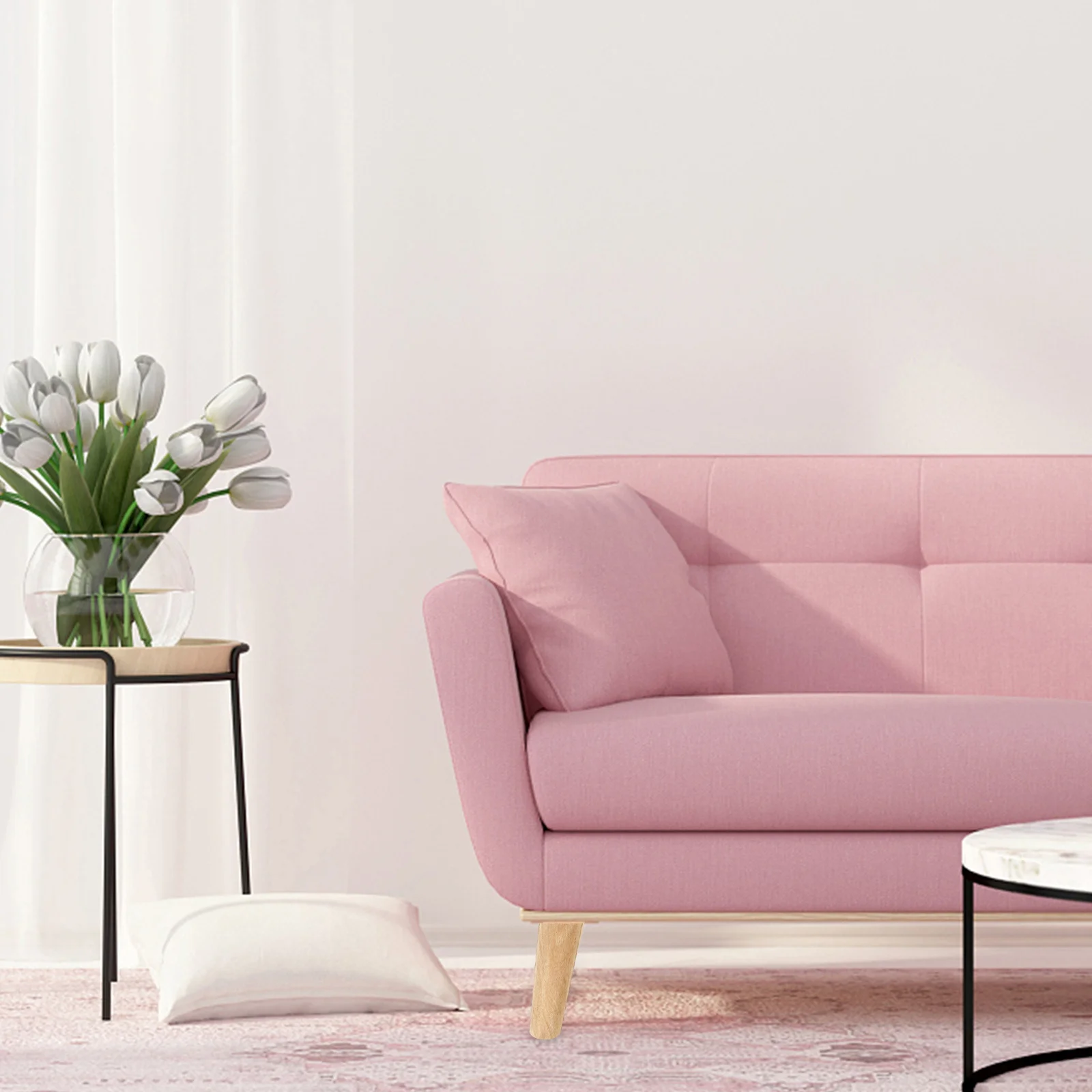 Ножки для мебели из цельного дерева - Фотография_3