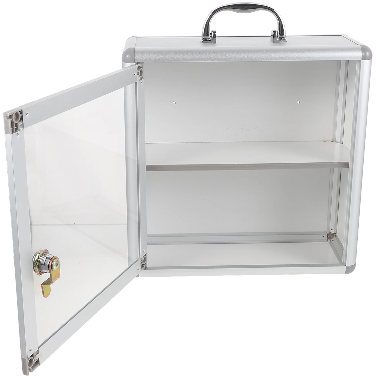 Металлический настенный аптечка большой емкости - Фотография_3