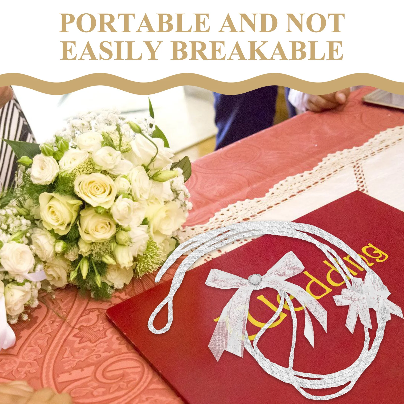 Свадебная веревка лассо - элегантный - Фотография_4