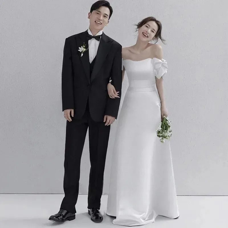 Свадебные платья сладкий бант с