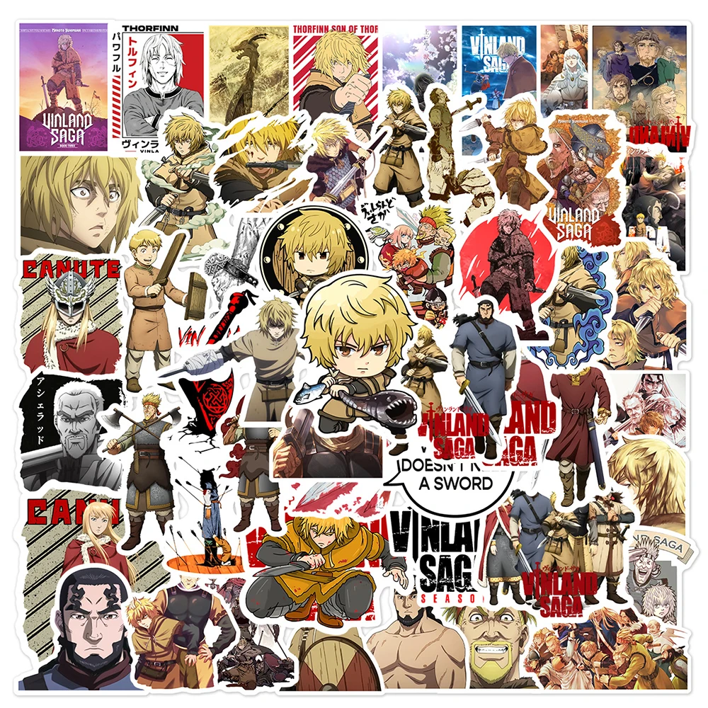Vinland saga аниме наклейки крутая