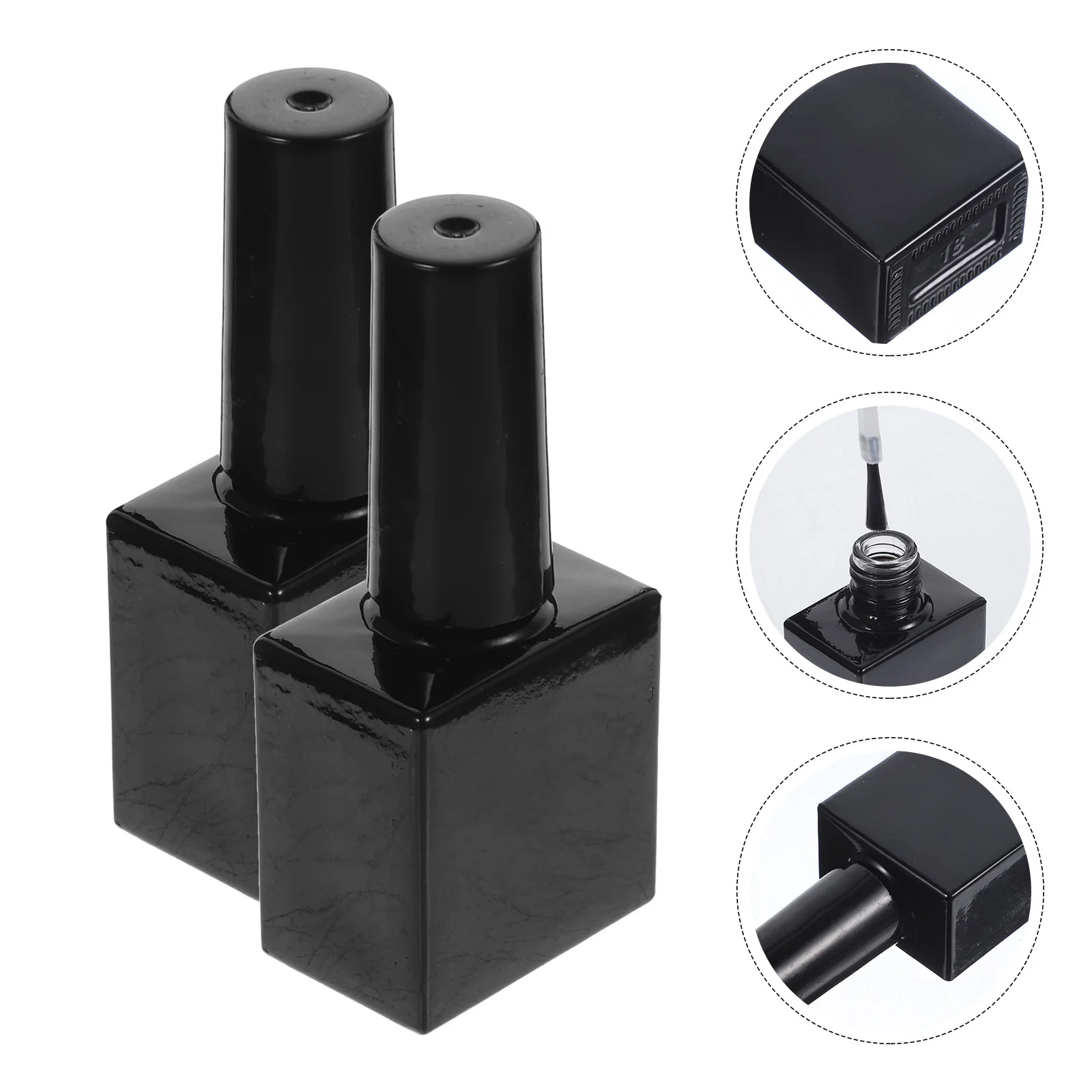 Маленькие пустые бутылки для гель-лака - Фотография_2