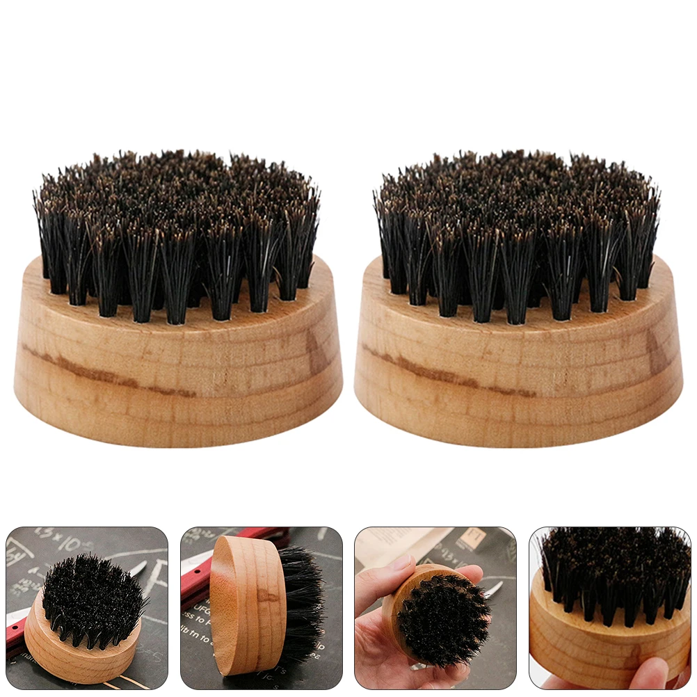 Щетка для бороды из натуральной щетины кабана - Фотография_2