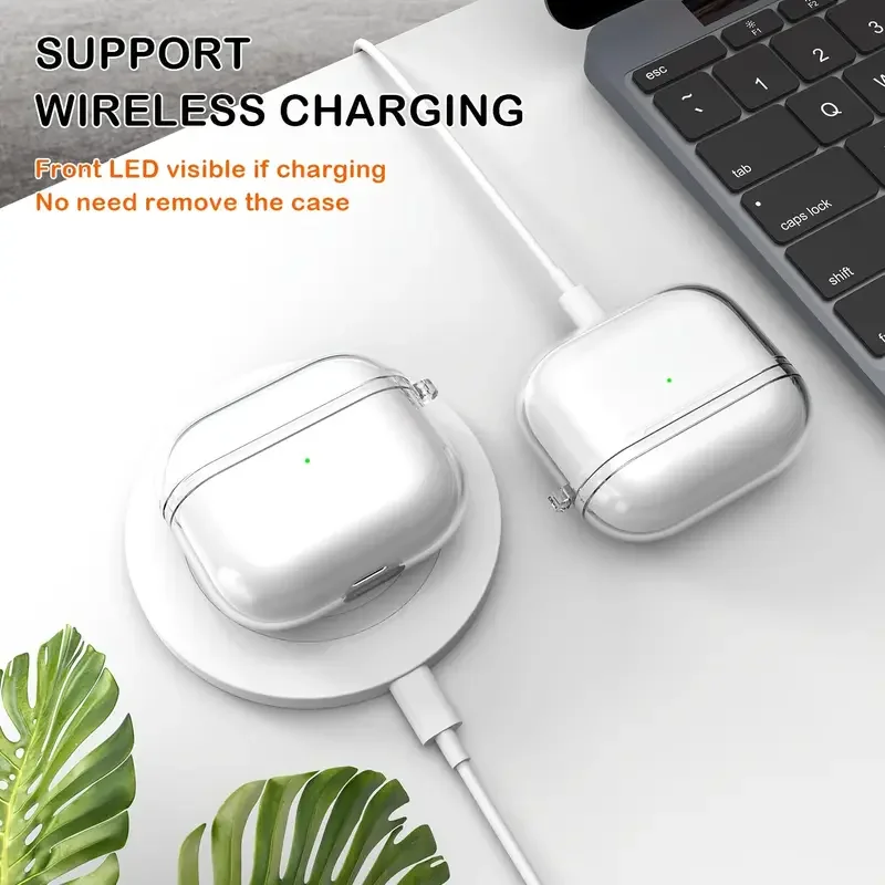 Мягкий прозрачный чехол для наушников - Фотография_3