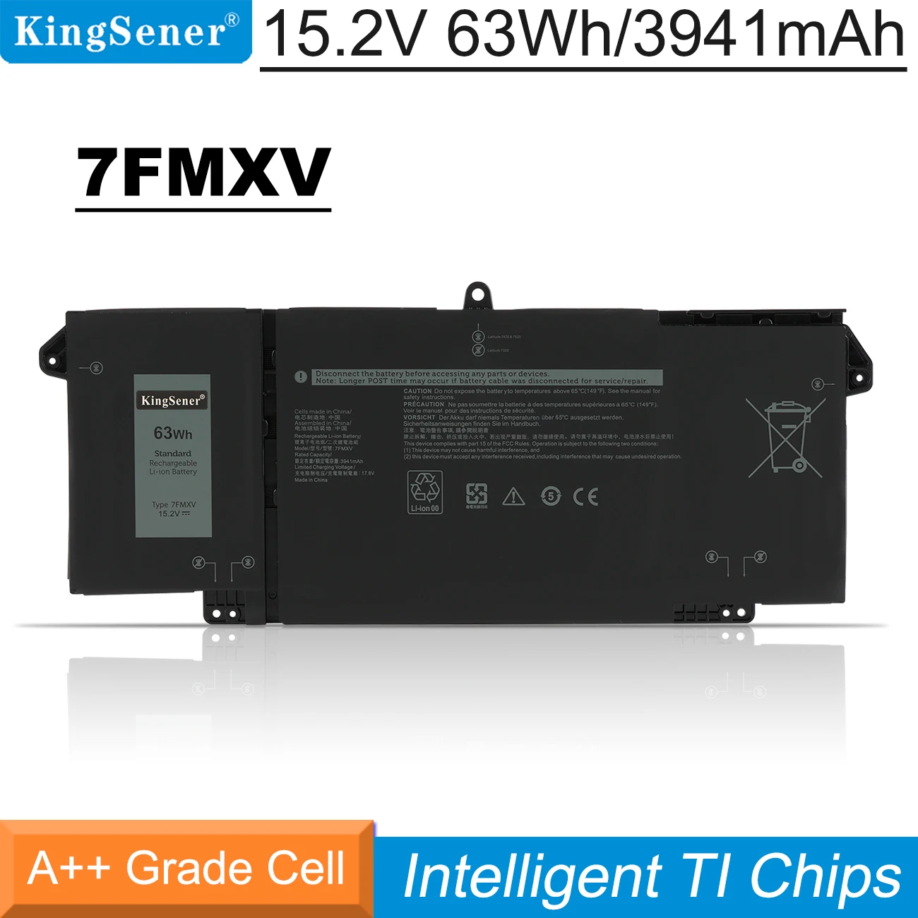 Kingsener 7fmxv аккумулятор для