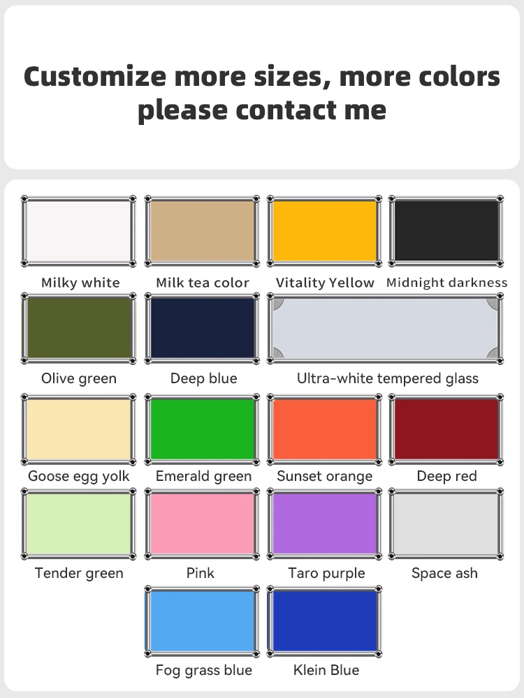 Современный модульный металлический стол со шкафом для хранения - Фотография_6